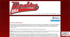 Desktop Screenshot of marchingusa.com